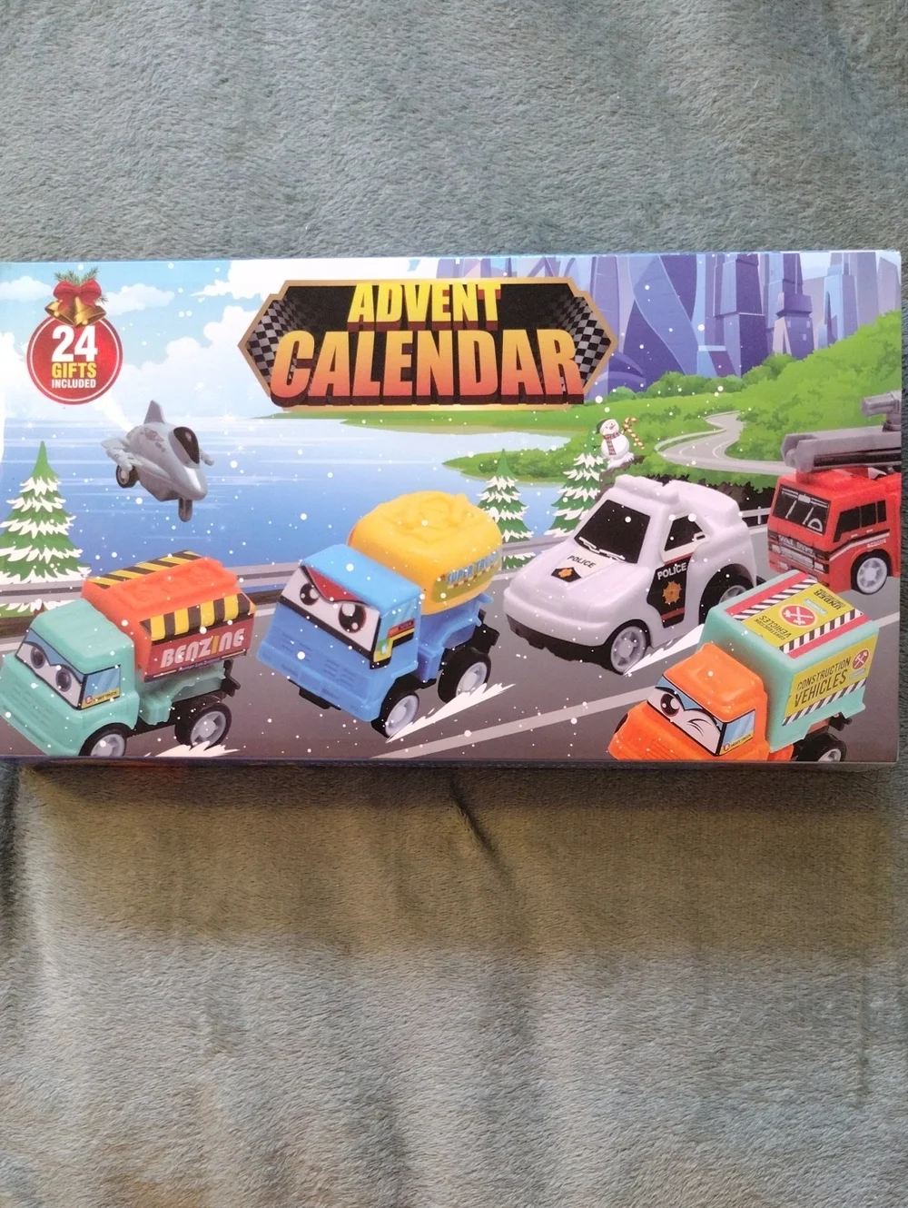 Advent Calendar Kids Toy Vehicles - Multicolor